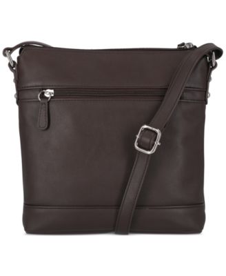 Nappa Leather Venice Crossbody, Exclusively at Macy's