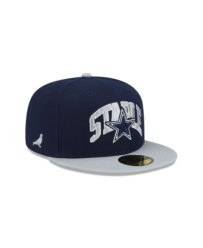 New Era Men's X Staple Navy, Gray Dallas Cowboys Pigeon 59Fifty Fitted ...