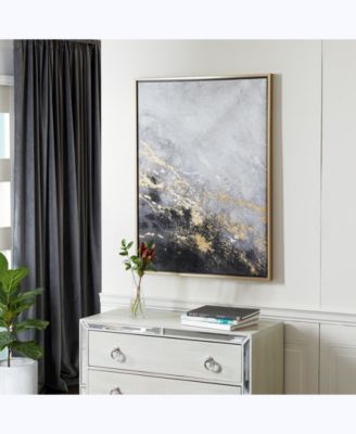 Canvas Contemporary Abstract Framed Wall Art, 30" x 2" x 40"