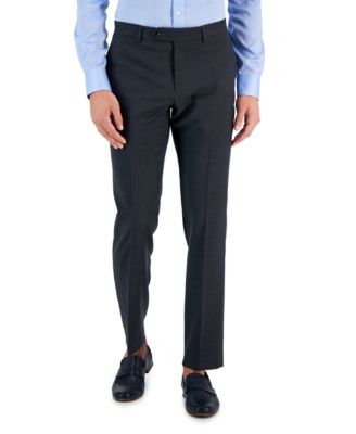 Men's Modern-Fit Wool TH-Flex Stretch Suit Separates Pant