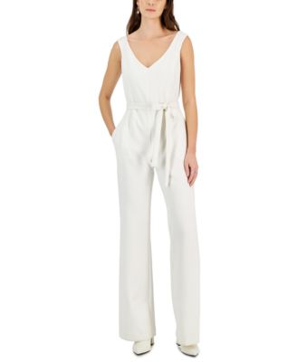 womens white jumpsuit macy's