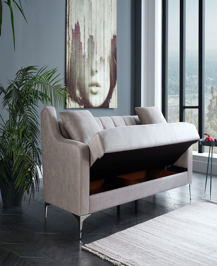 Bellona Livia Sleeper Sofa with Storage Macy's