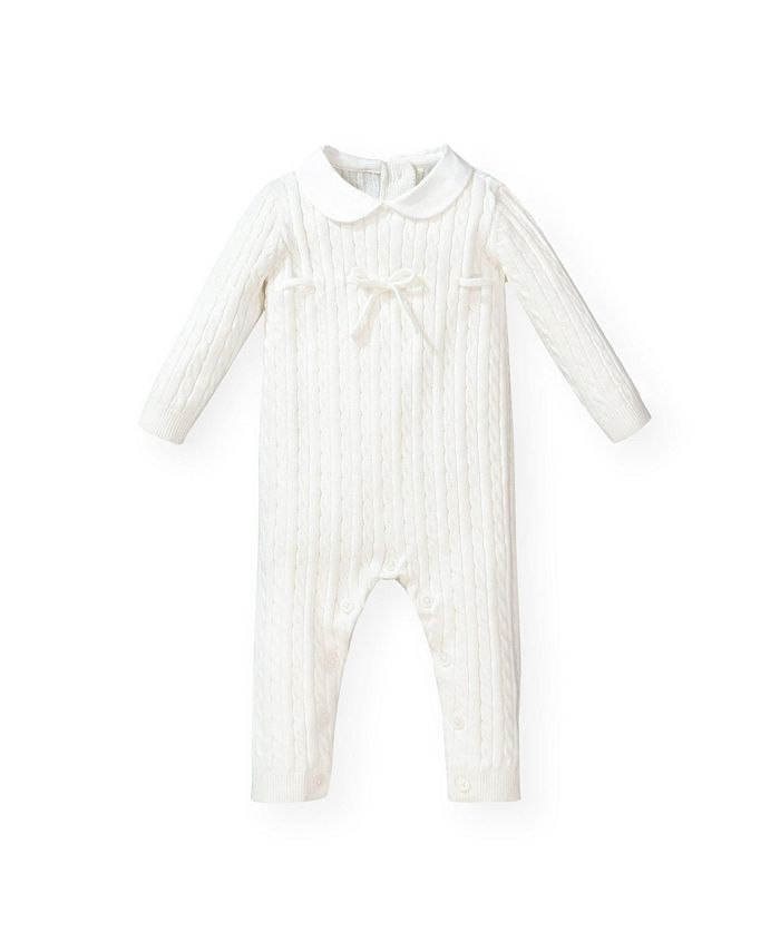 Hope & Henry Hope Henry Baby Boys or Baby Girls Cable Romper with Peter ...