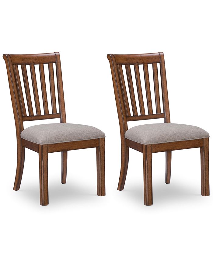 Furniture Oxford Slat Back Dining Chair 2pc Set (2 Dining Chairs) Macy's
