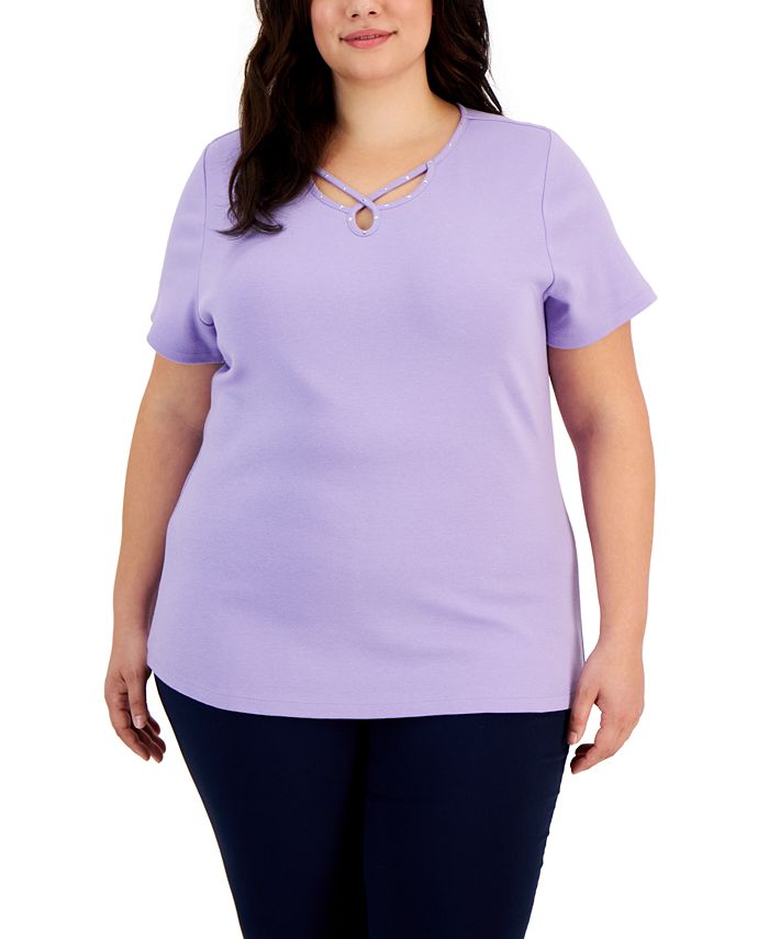Macys karen scott tops plus size new arrivals