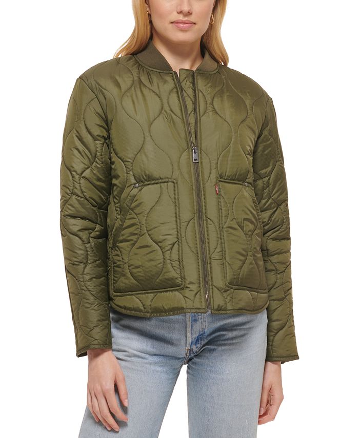 Levi's Women's Onion-Quilted Liner Jacket - Macy's