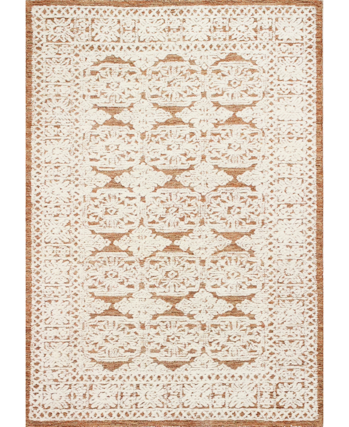 Bb Rugs Adige ADI174 5' x 7'6in Area Rug - Copper