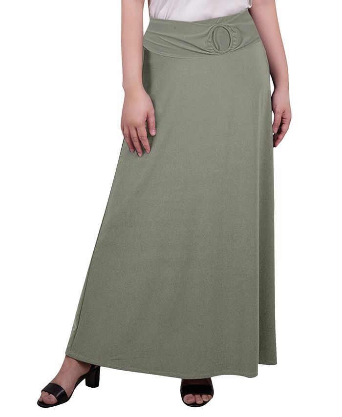 Petite a outlet line maxi skirt