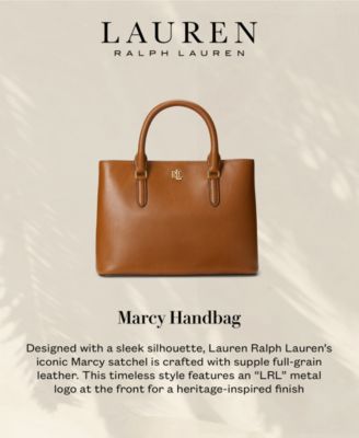 Leather Small Marcy Satchel Bag