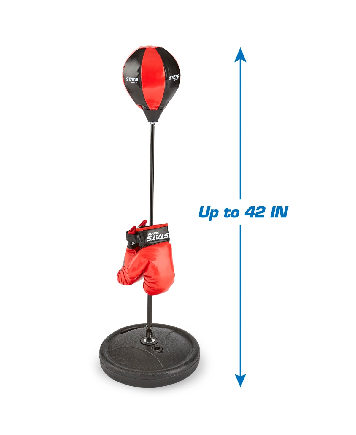 Shop Stats Adjustable Punching Bag With Gloves Set, Created For You By Toys R Us In Multi