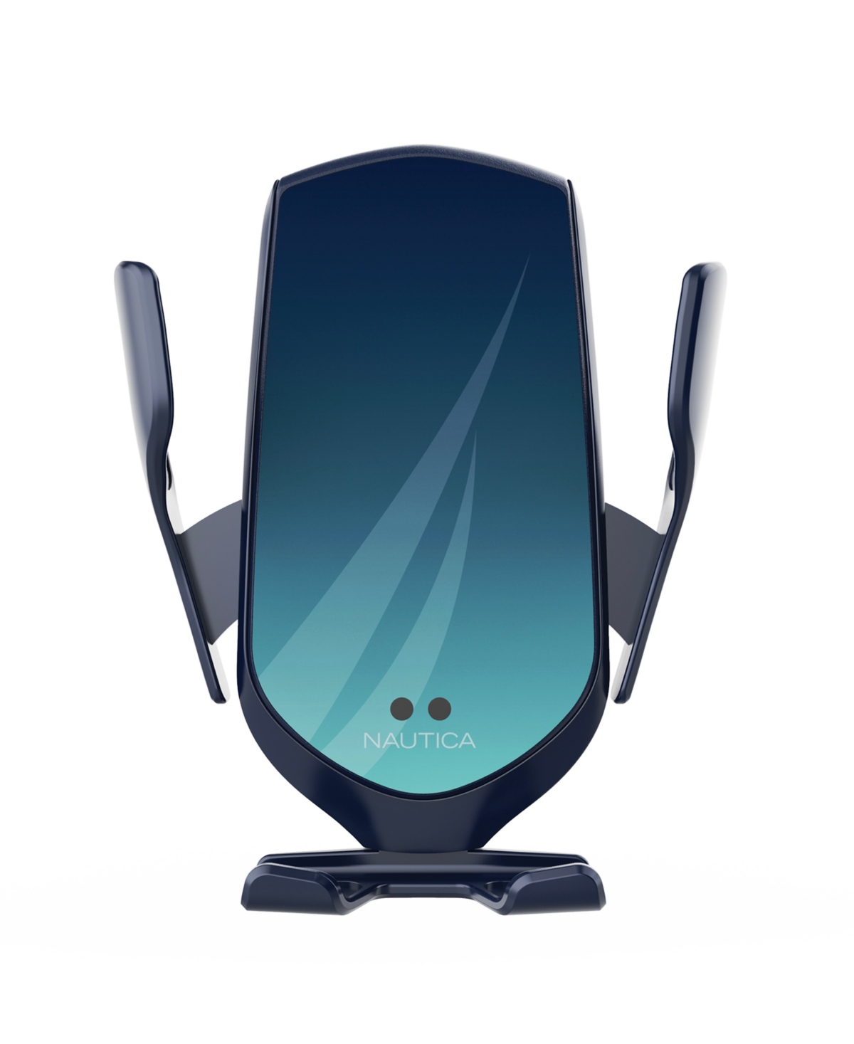 Nautica Wireless Car Charger, Car Phone Holder In Navy