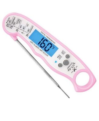 Instant Read Food Thermometer - Waterproof Digital Meat Thermometer