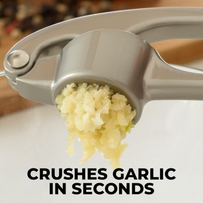 Premium Garlic Press Set - Rust Proof & Dishwasher Safe Professional Garlic Mincer Tool