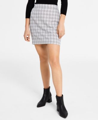 Bar III - Women's Tweed Pencil Skirt