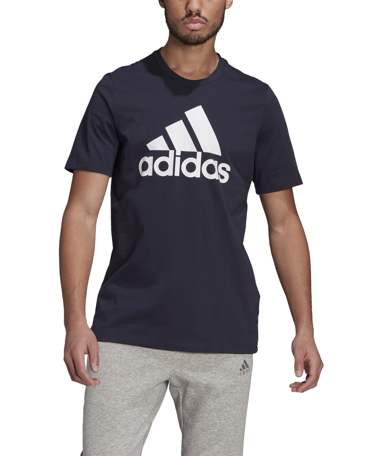 adidas Men's Big Classic Logo Short-Sleeve T-Shirt