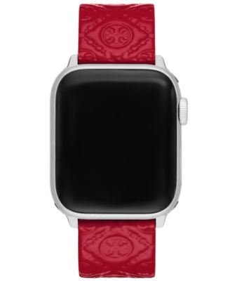 tory burch apple watch band red