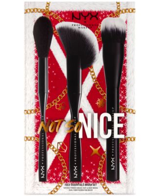NYX Professional Makeup - 3-Pc. Holiday Eye Essentials Brush Set