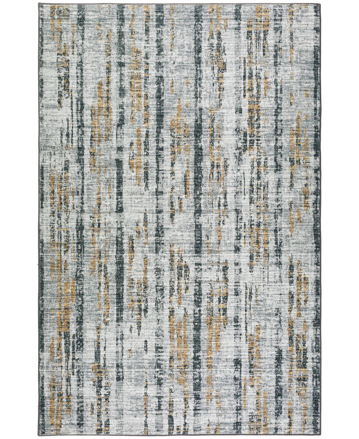 D Style Briggs Brg-6 10' x 14' Area Rug - Gray