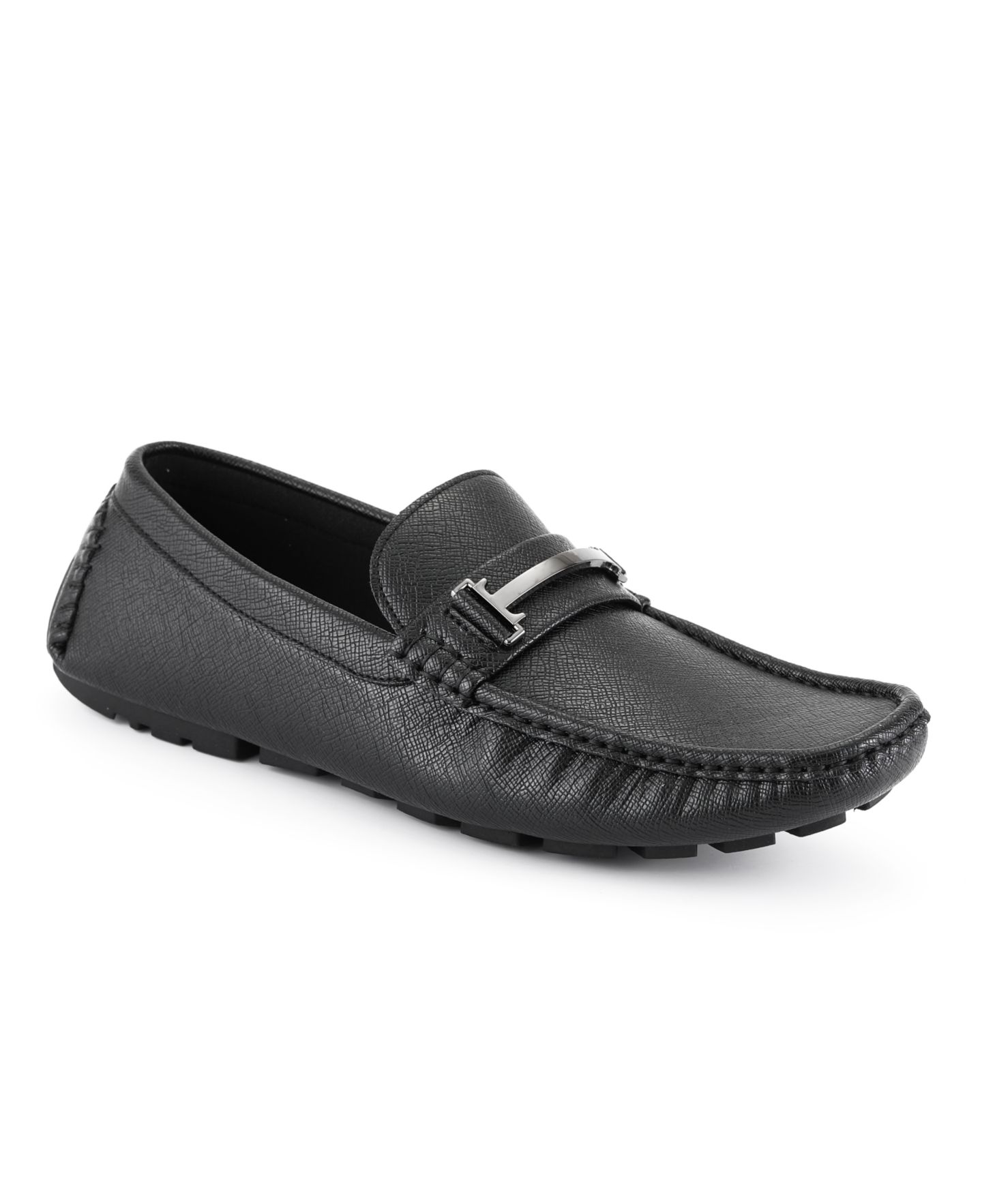 Мужские мокасины Tommy Hilfiger Acento Slip On Driver, цвет: Чёрный — фото 1