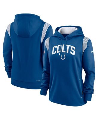 Lids Dallas Cowboys Nike Women's Sideline Stack Performance Pullover Hoodie  - Navy