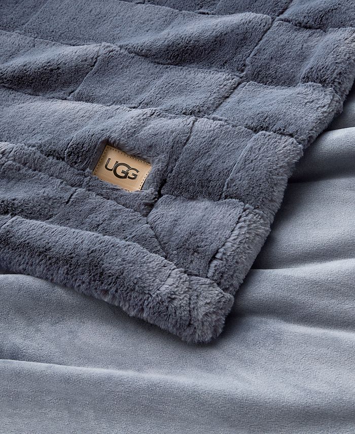 UGG® Yoselin Faux Fur Throw, 50" x 70" & Reviews Blankets & Throws