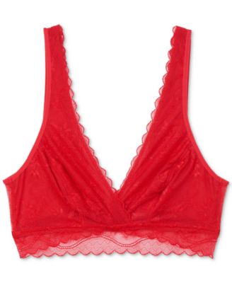 B.tempt'd B.tempt’d By Wacoal Women's No Strings Attached Lace Bralette ...