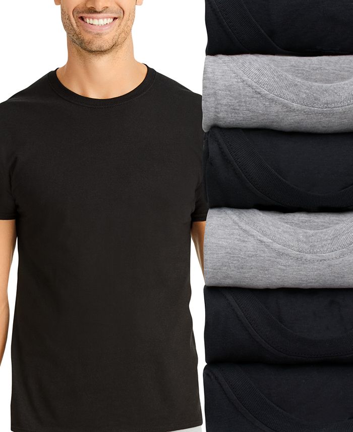 Hanes Men's Ultimate 6pk. Crewneck TShirts Macy's
