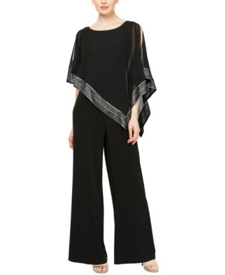 overlay jumpsuit petite