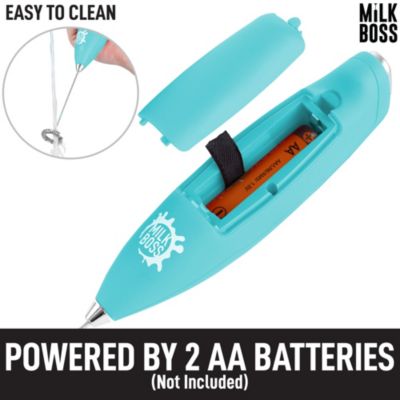 Milk Boss Milk Frother With Holster Stand