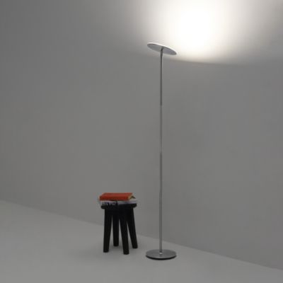 Sky 63" Super Bright LED Torchiere Modern Floor Lamp with Adjustable Head