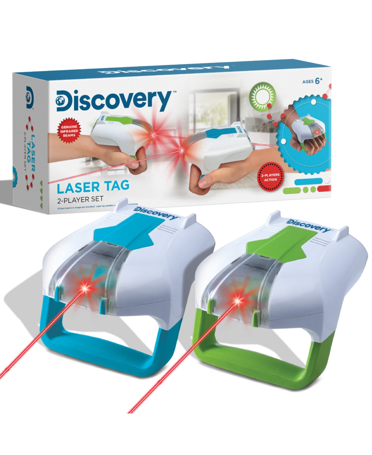 Discovery Kids' Two Player Electronic Laser Tag Set In No Color