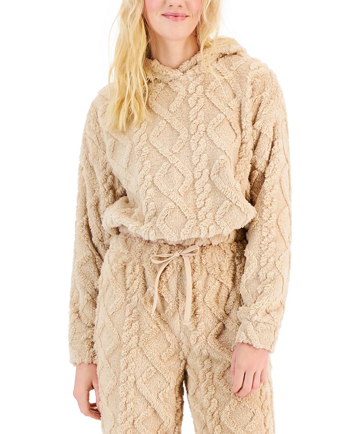 Juniors sherpa hoodie hotsell