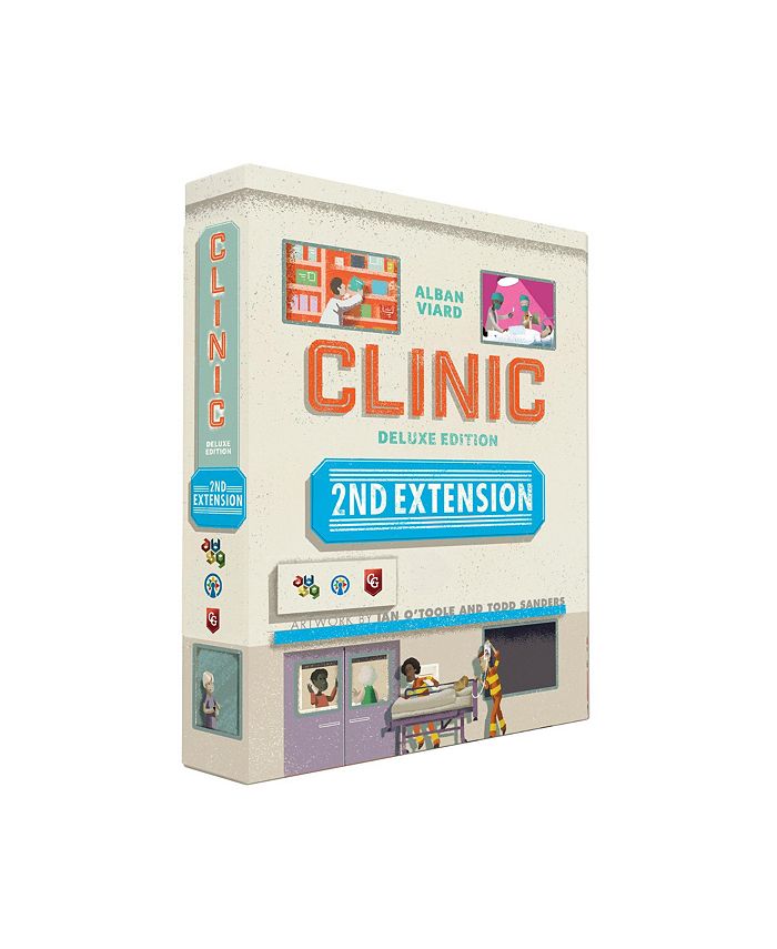 Capstone Games Clinic Deluxe Extension 2 Strategy Board Game Extension