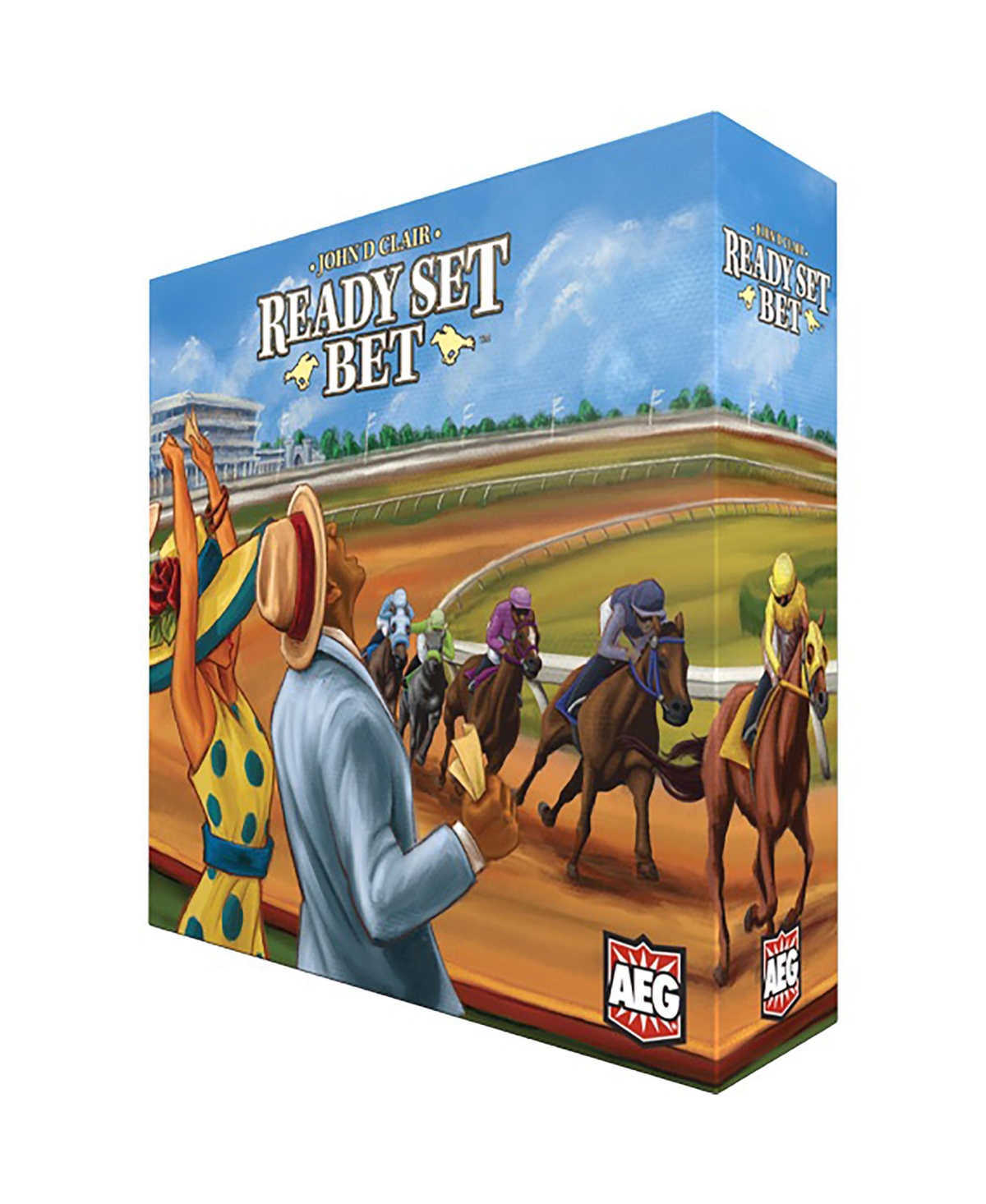 Shop Alderac Entertainment Group Ready Set Bet  Horse Racing Betting Board Game In Multi