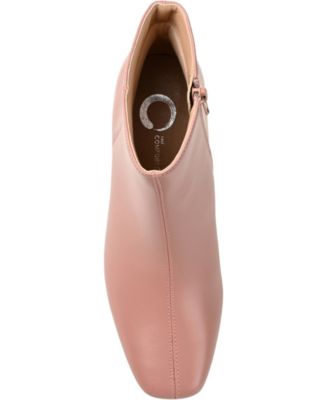 Women's Kelssa Square Toe Kitten Heel Dress Booties