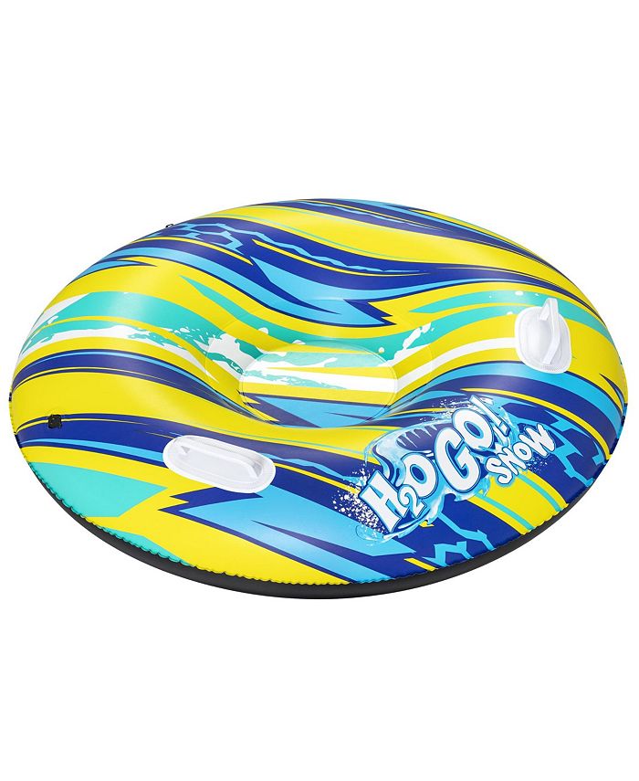 H2OGO Snow Arctic Volt 36" Inflatable Snow Tube Winter Sports - Macy's