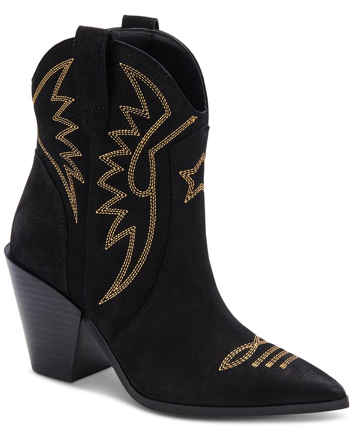 Dolce Vita Women s Ginni Stitched Western Booties Macy s