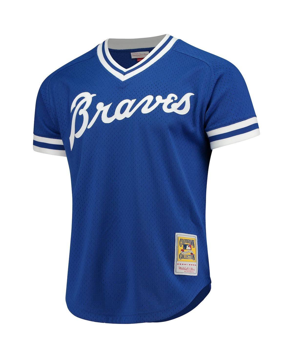 Men's Mitchell & Ness Dale MurphyAtlanta Braves Cooperstown Mesh Batting Practice Jersey - Royal