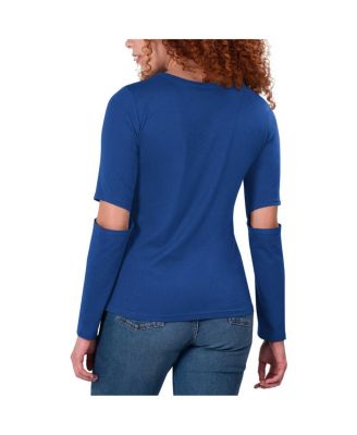 Women's Royal Los Angeles Dodgers Formation Long Sleeve T-shirt