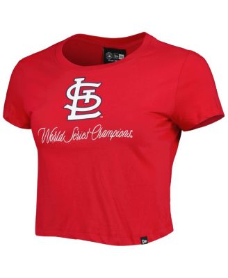 Women's Red St. Louis Cardinals Historic Champs T-shirt