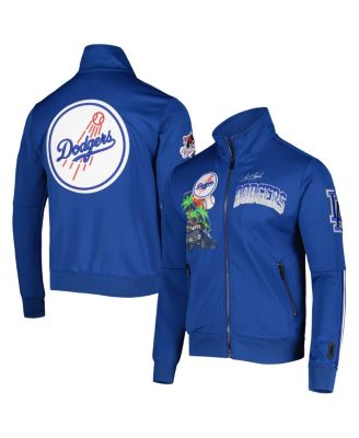 Los Angeles Dodgers Youth Wordmark Full-Zip Fleece Hoodie - Royal