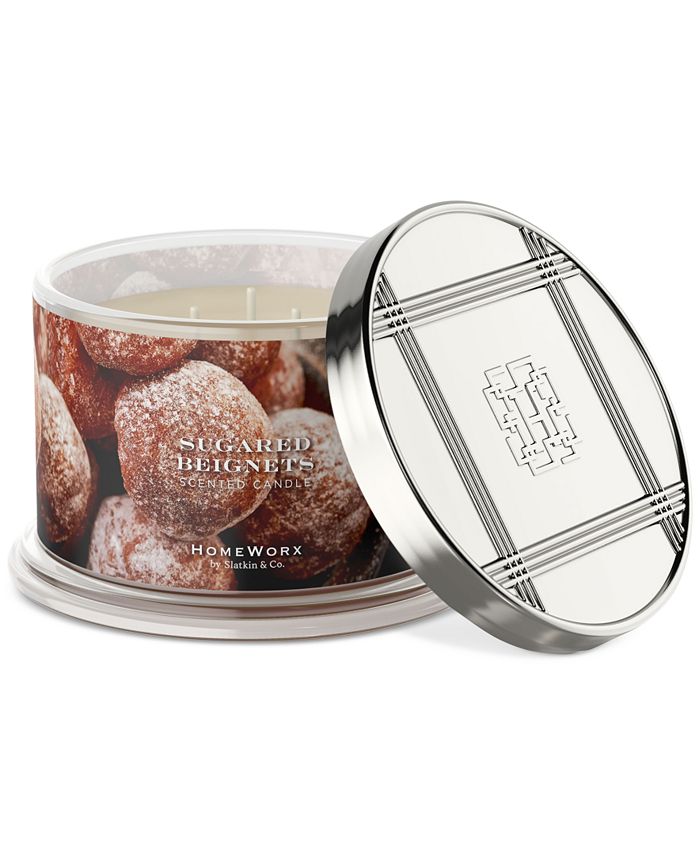HomeWorx By Slatkin & Co. Sugared Scented Candle, 18 oz. Macy's