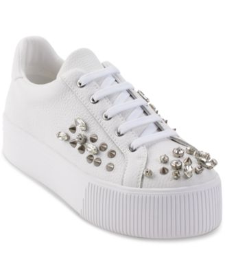 Women's Vina Embellished Lace-Up Low-Top Sneakers