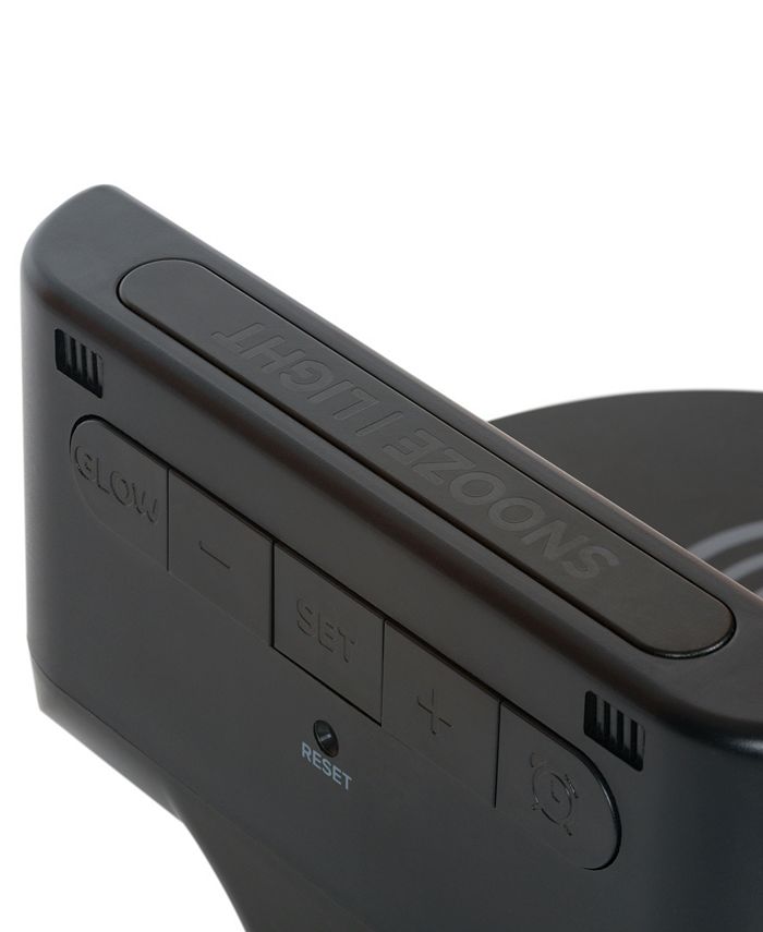 La Crosse Technology 61784947Int Wireless 5W Charging Alarm Clock with Glowing Base And