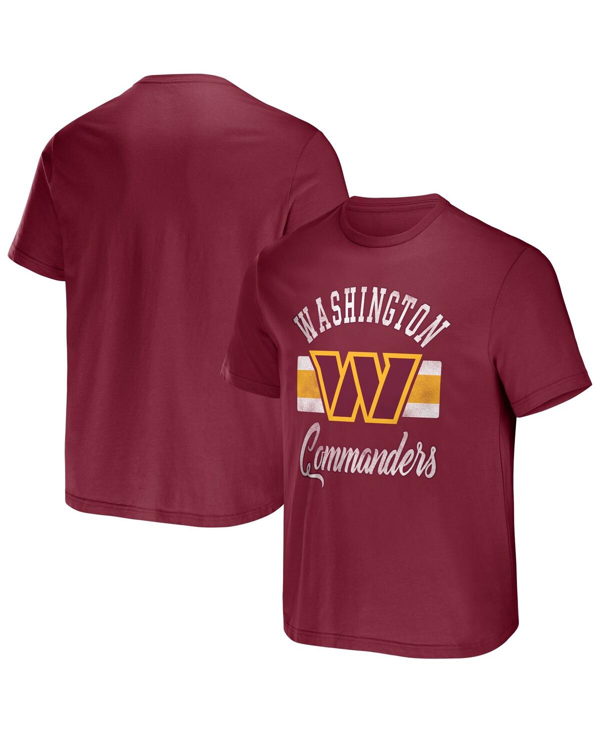 Shop Fanatics Men's Nfl X Darius Rucker Collection By  Burgundy Washington Commanders T-shirt