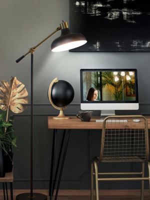 Wyatt 60" LED Floor Lamp with Adjustable Head