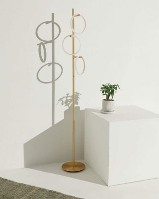 Saturn 66" LED Tree Floor Lamp with 3 Removeable Light Rings