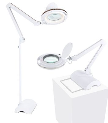 Lightview Pro 2-in-1 45.5 in. LED Interchangeable Table & Floor Lamp