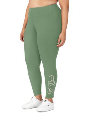 fila plus size leggings