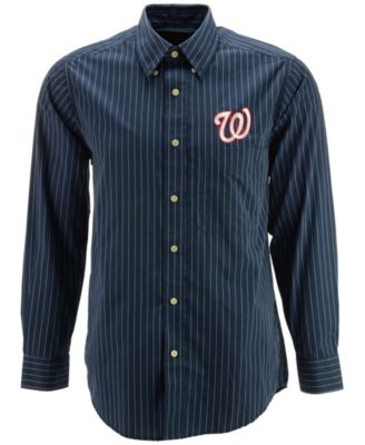 washington nationals button up shirt